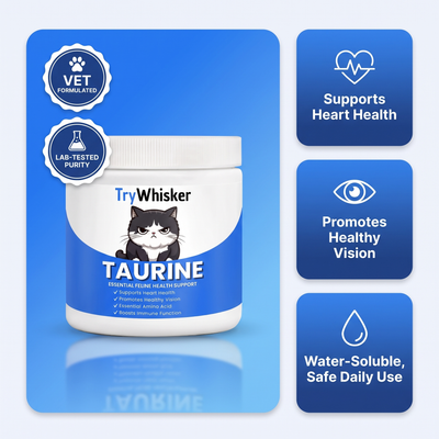 Stop the Silent Deficiency Before You See the Signs with TryWhisker™ Taurine Supplement